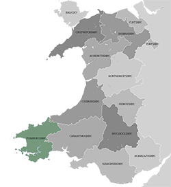 tree-services-pembrokeshire-map